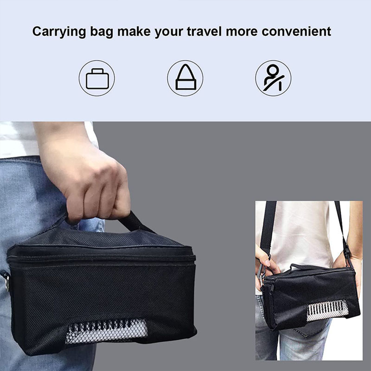 Portable Insulin Cooler Box with LED Display & Thermoelectric Refrigeration
