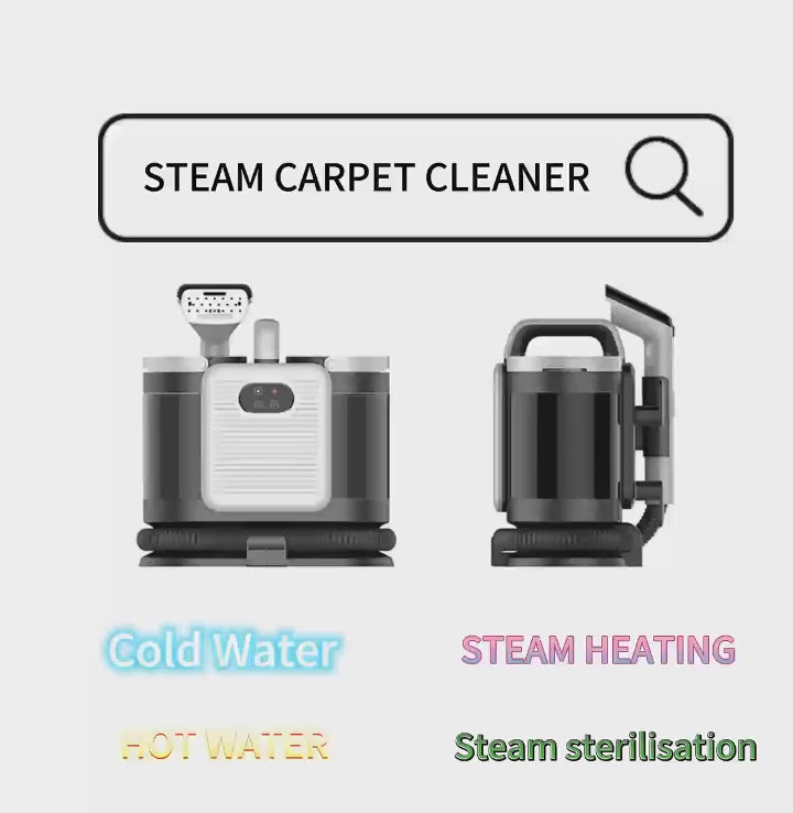 Steam Spot Cleaner & Fabric Washing Vacuum 1650W by BLEU