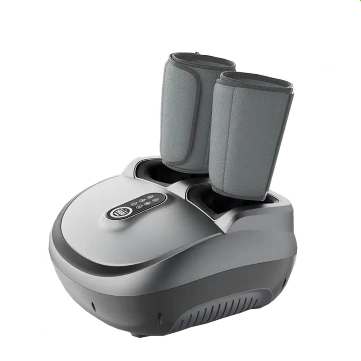 2-in-1 Shiatsu Foot & Calf Massager with Heat