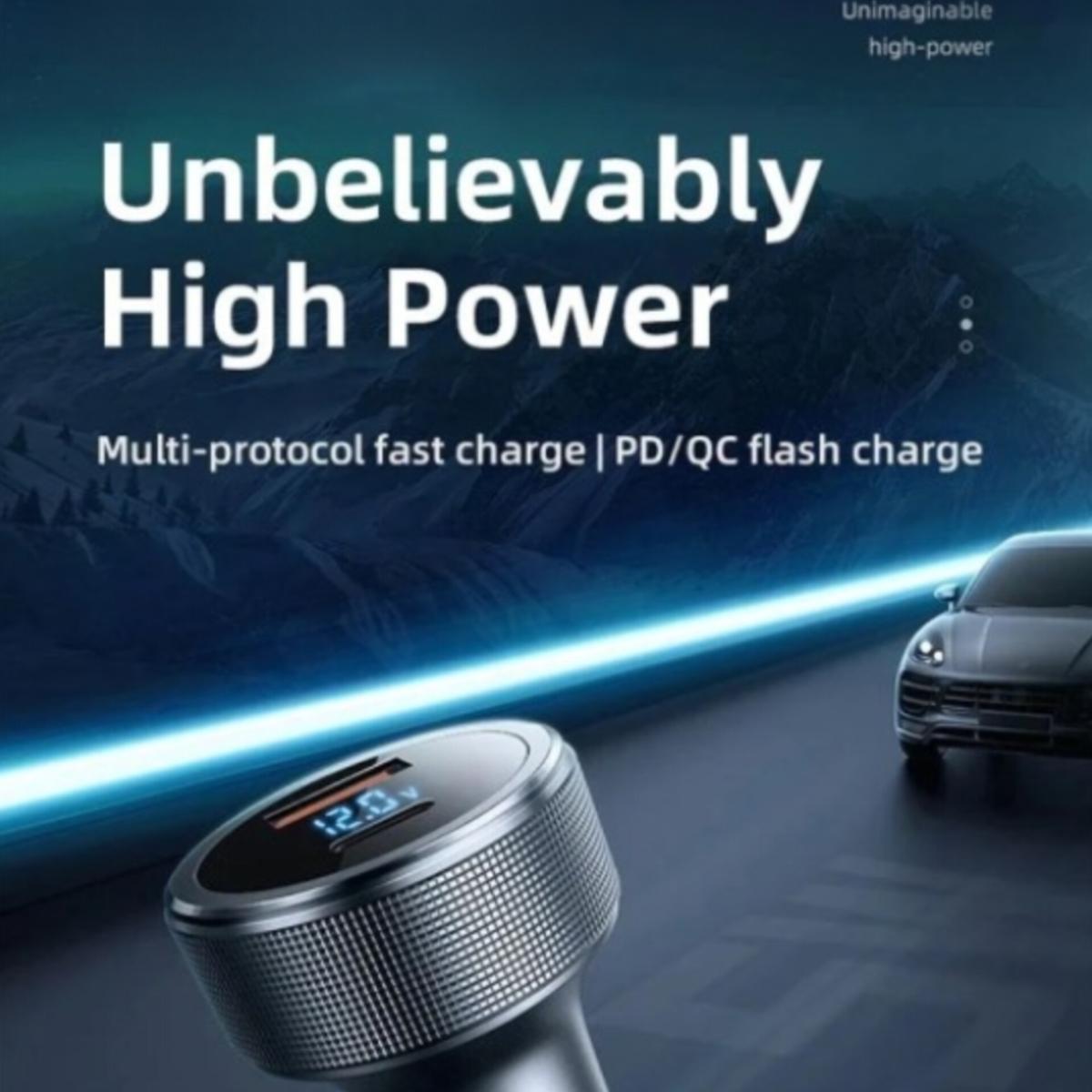 48W Dual Port Fast Car Charger
