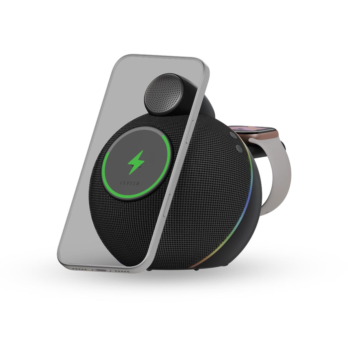 Levelo Aira Wireless Charger With Speaker
