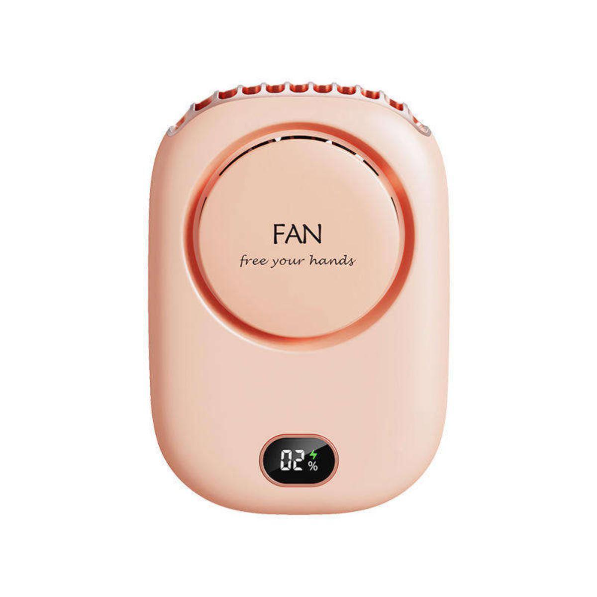 Mini Portable Fan, Rechargeable Wearable Neck & Waist Fan