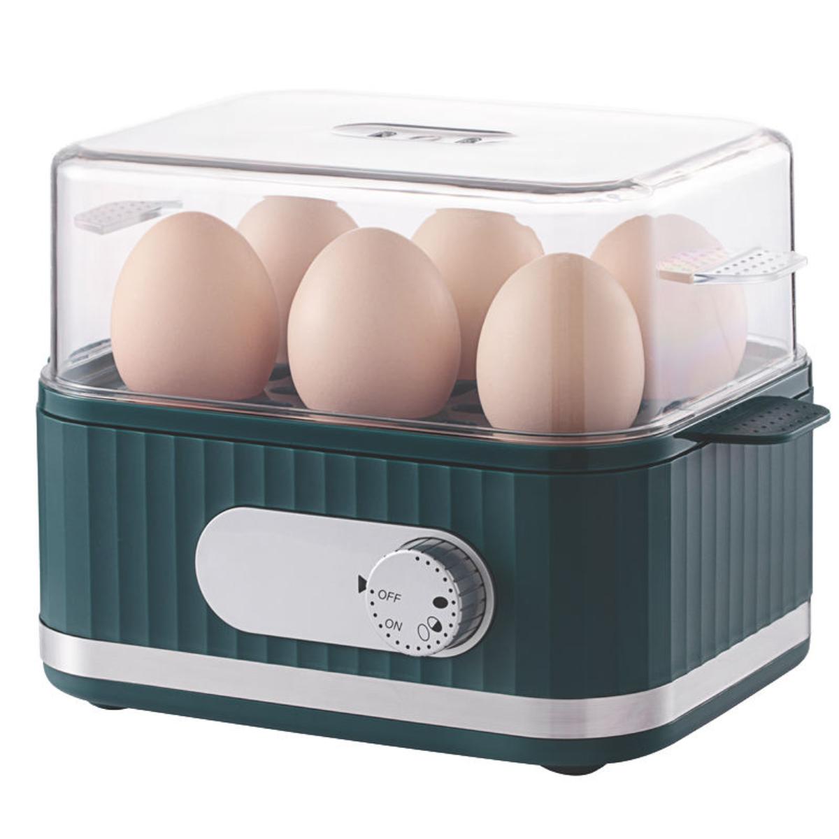 Electric Egg Cooker with Clear Lid