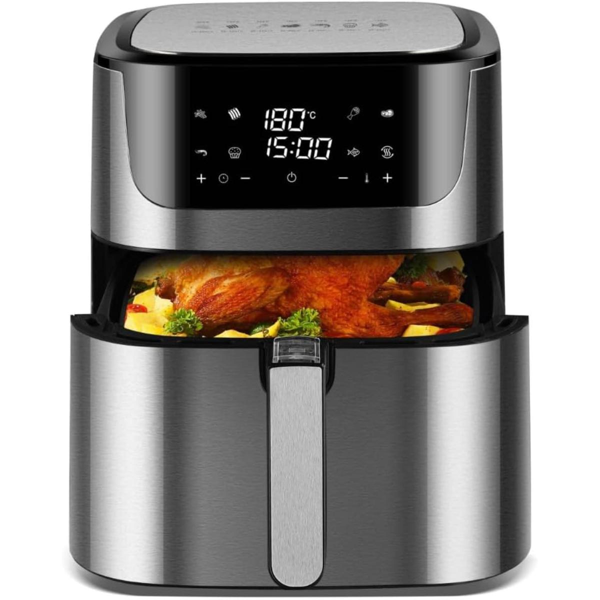 Digital Air Fryer with LED Display