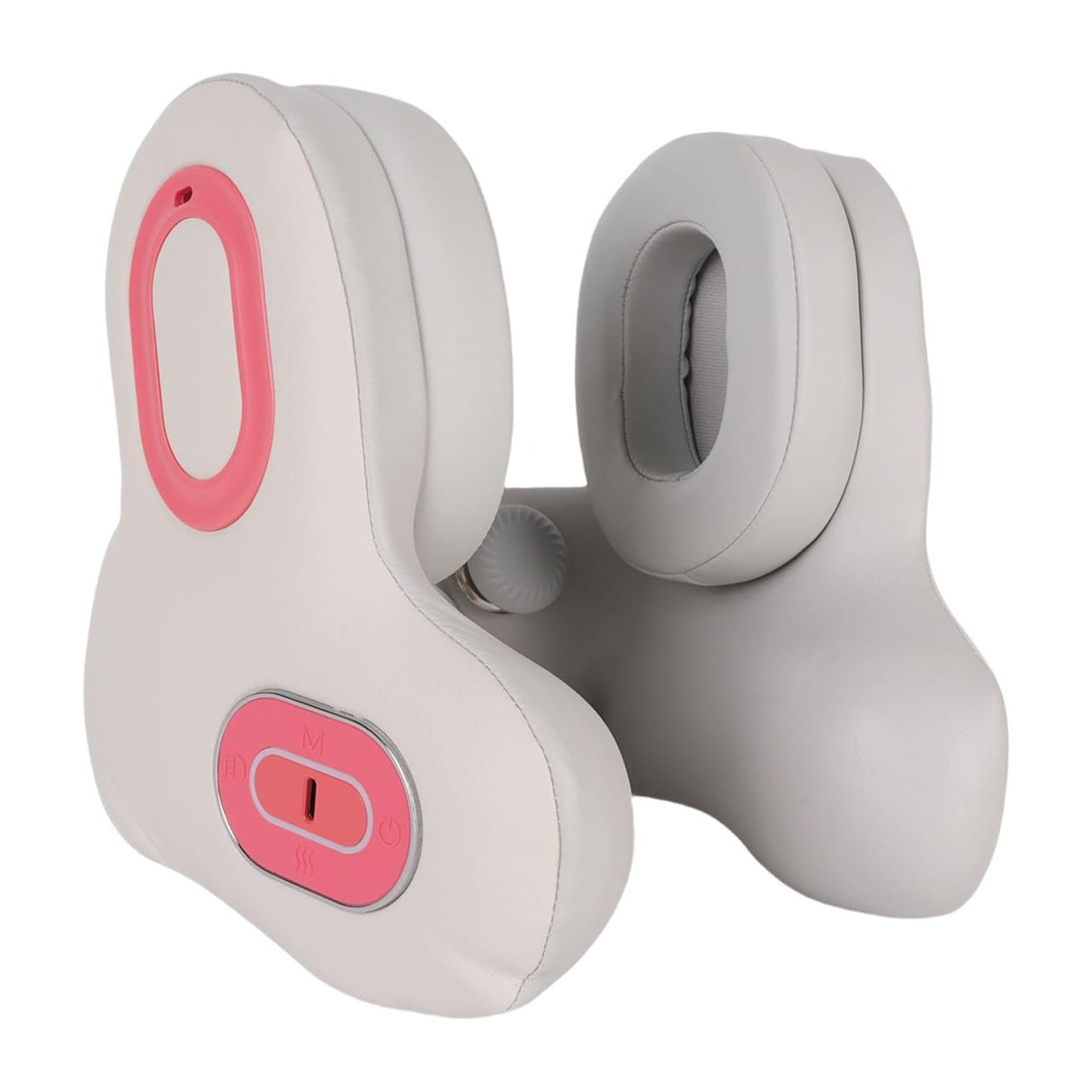3-in-1 Bluetooth Heated Memory Foam Travel Pillow