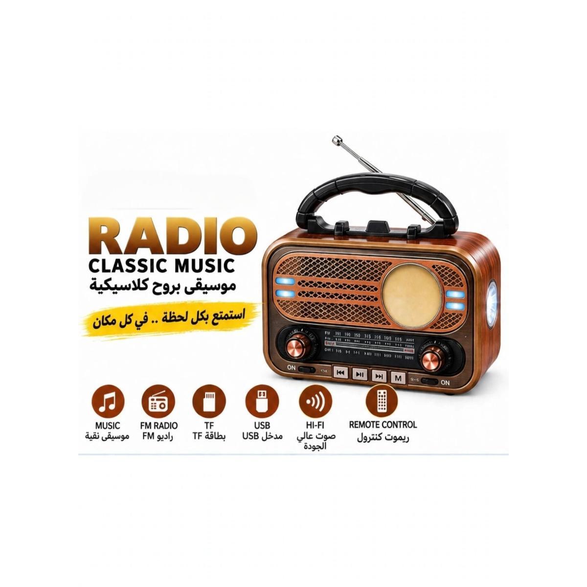 Retro Vintage Style FM Radio