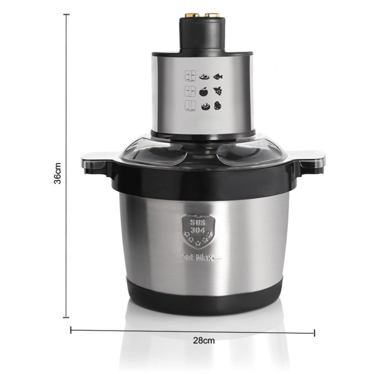 6.0L Stainless Steel Food Processor