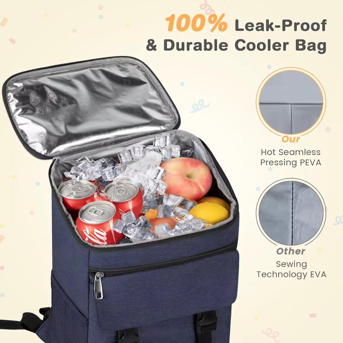 Insulated Cooler Lunch Bag Backpack