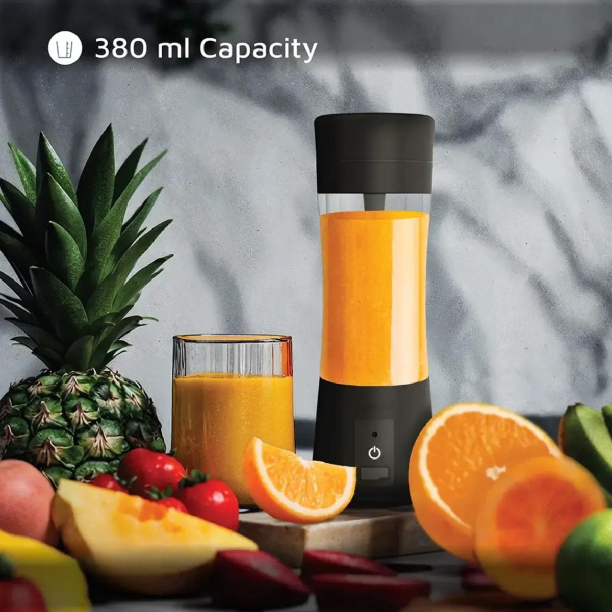 Portable Blender 380ml, 45W Rechargeable Personal Juicer