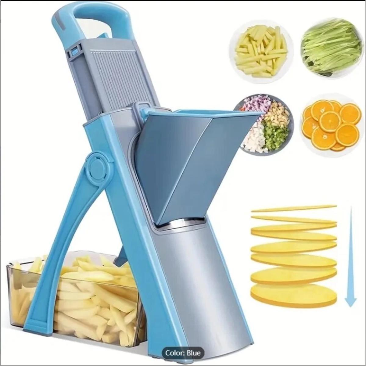 Hand-Safe Mandoline Vegetable Slicer
