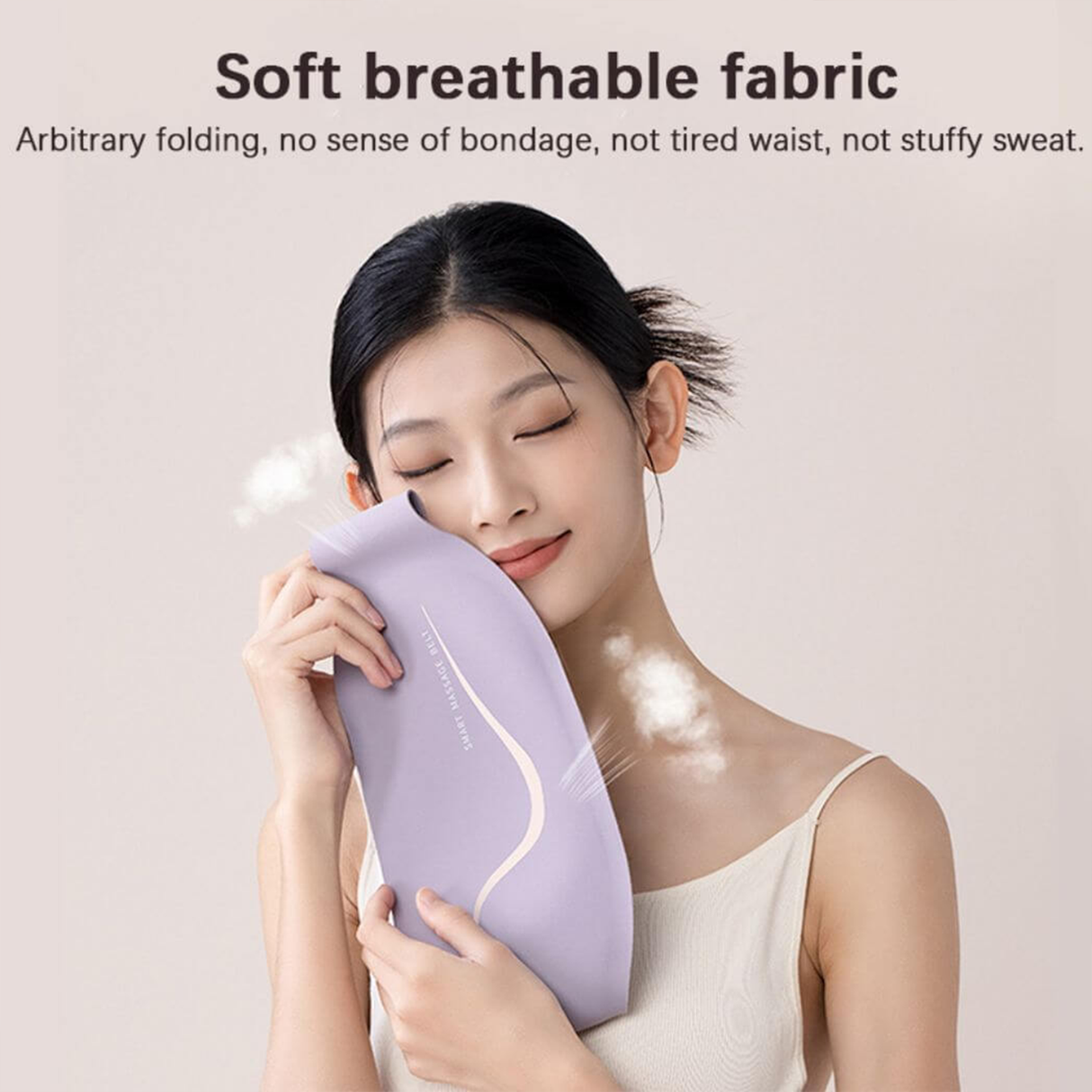 4-in-1 Waist Belt Massager – Heat, Vibration by TechLove