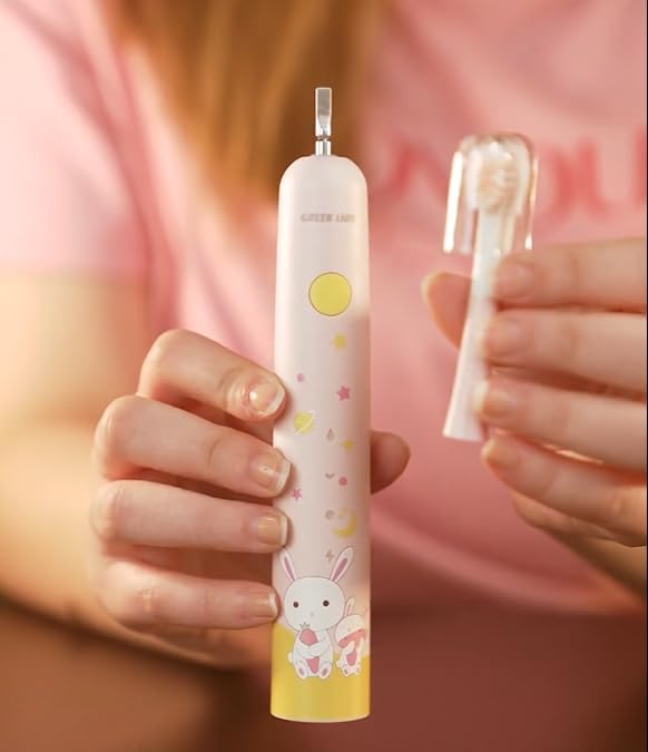 Green Lion Kids Smart Toothbrush | Electric Toothbrush | Tradeo Shopping