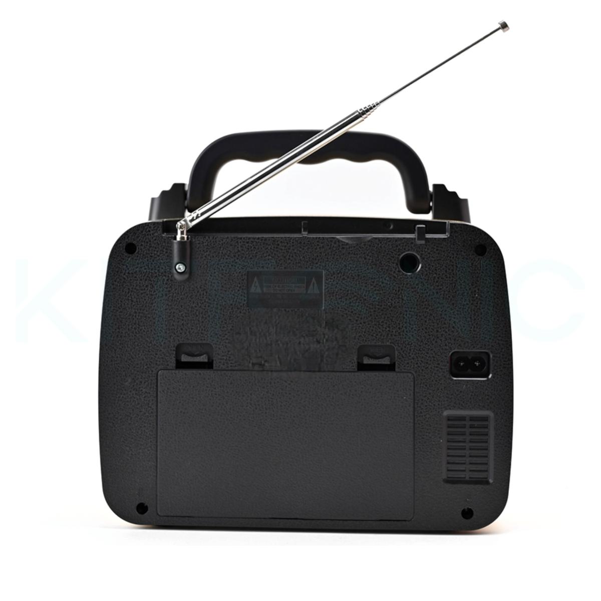Retro-Style Portable 3-Band Radio