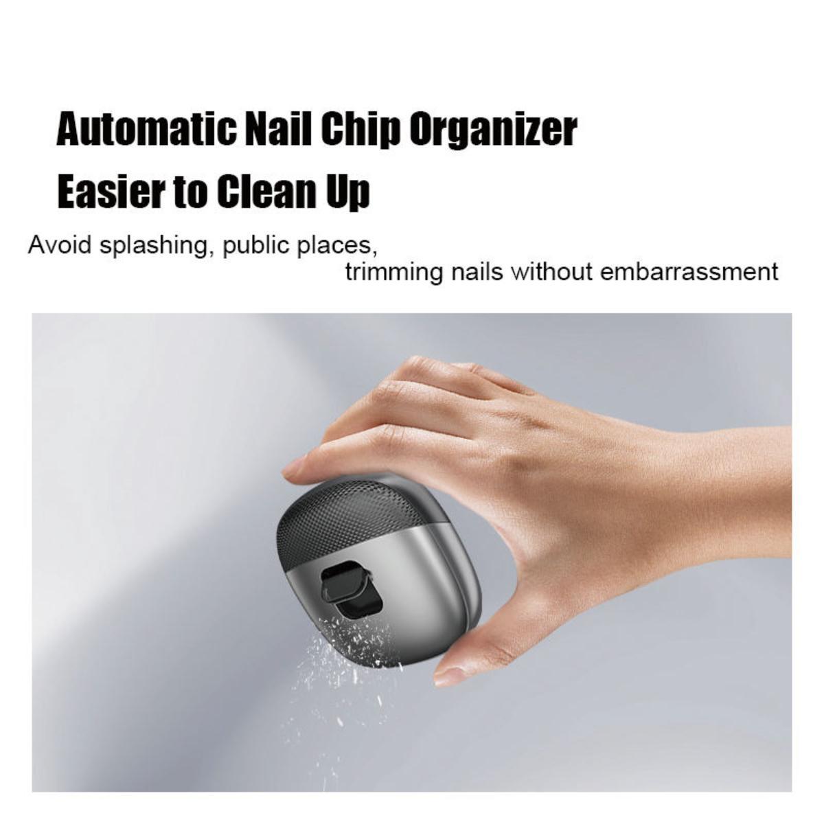 Electric Nail Clipper: 3-in-1 Portable Automatic Trimmer