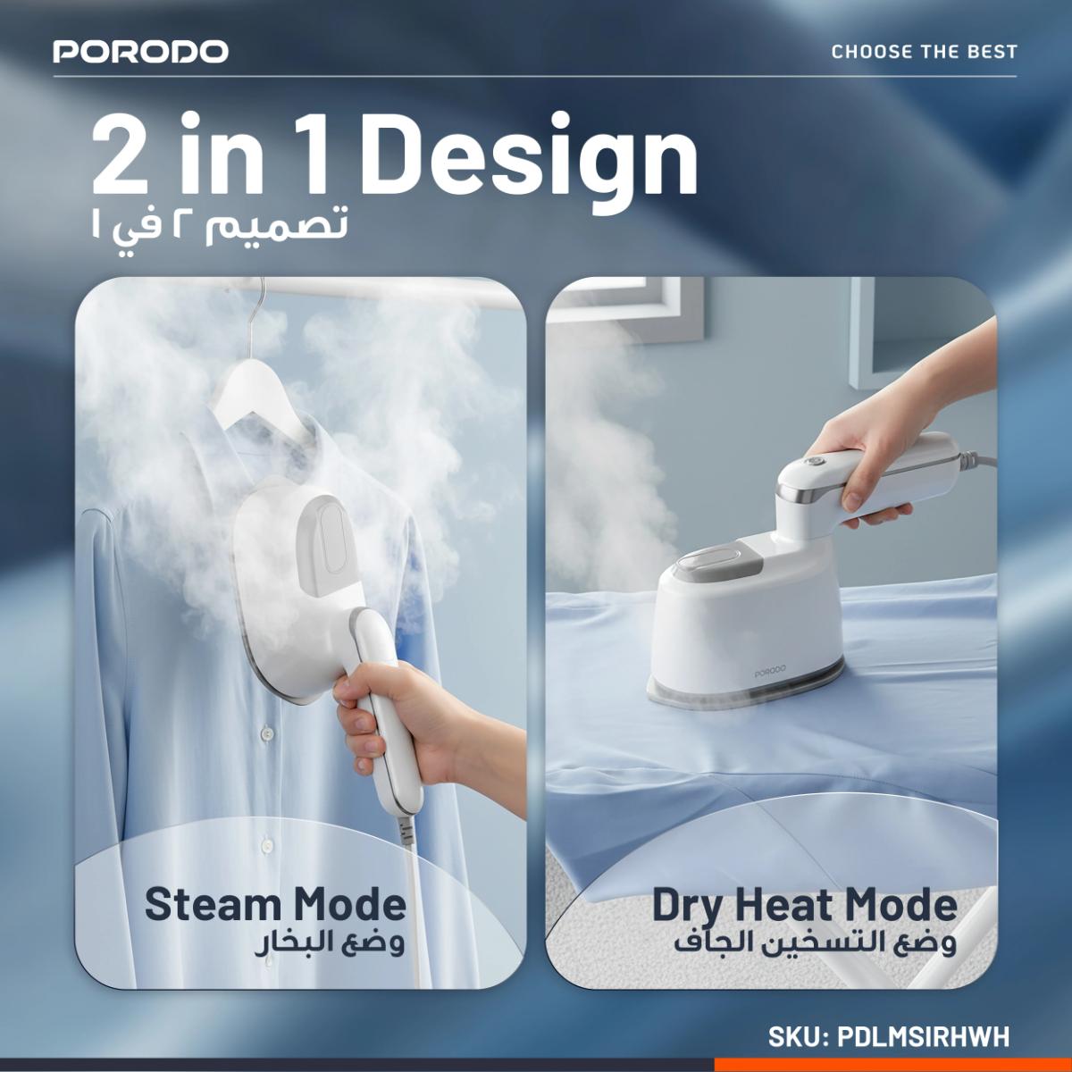 1100W Handheld Steamer for Clothes –