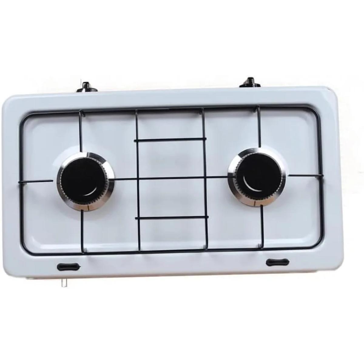 Portable Double Burner Gas Stove