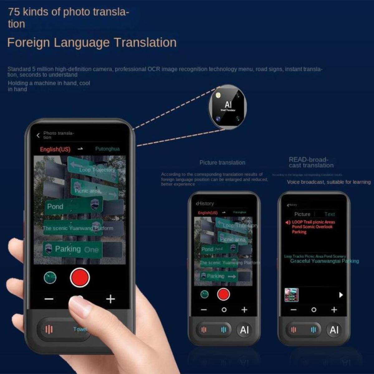 AI Language Translator Device,
