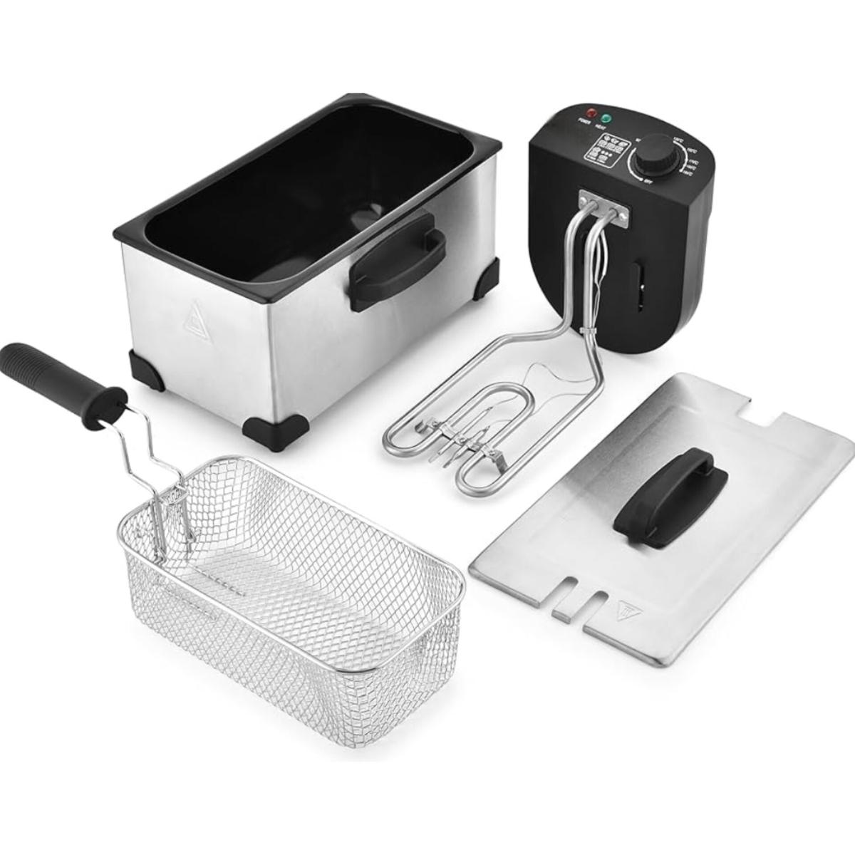 3.0L Deep Fryer with Adjustable Temperature Control