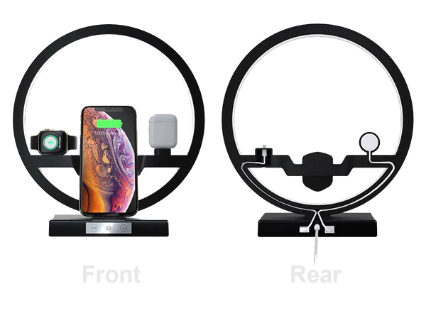 Multi Function Phone Stand 3 in 1 With Lamp
