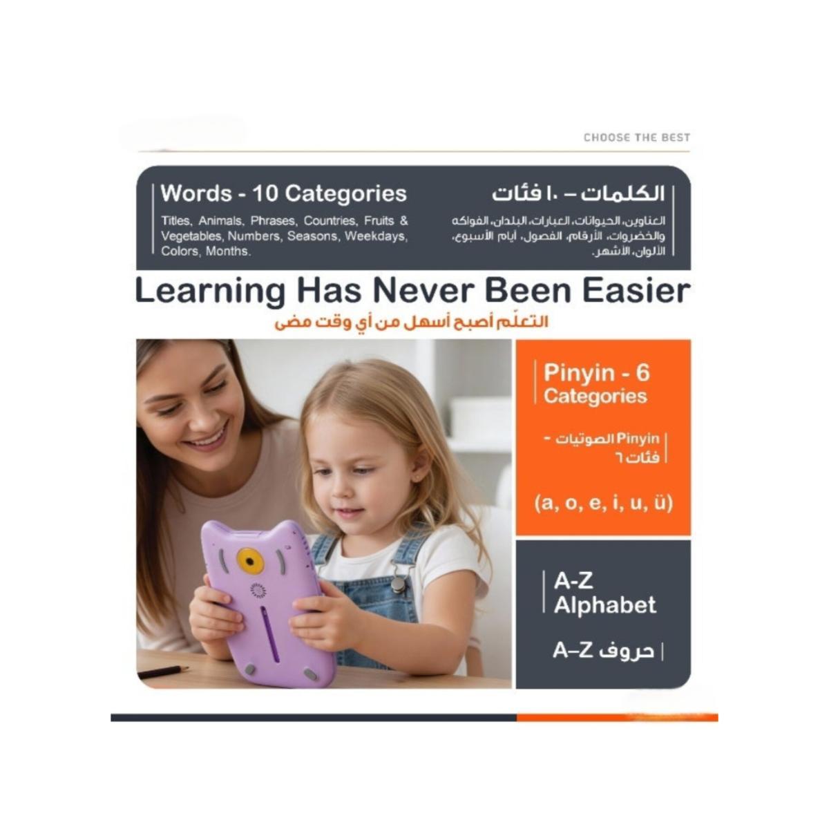Kids Intelligent Learning Drawing & Writing Board