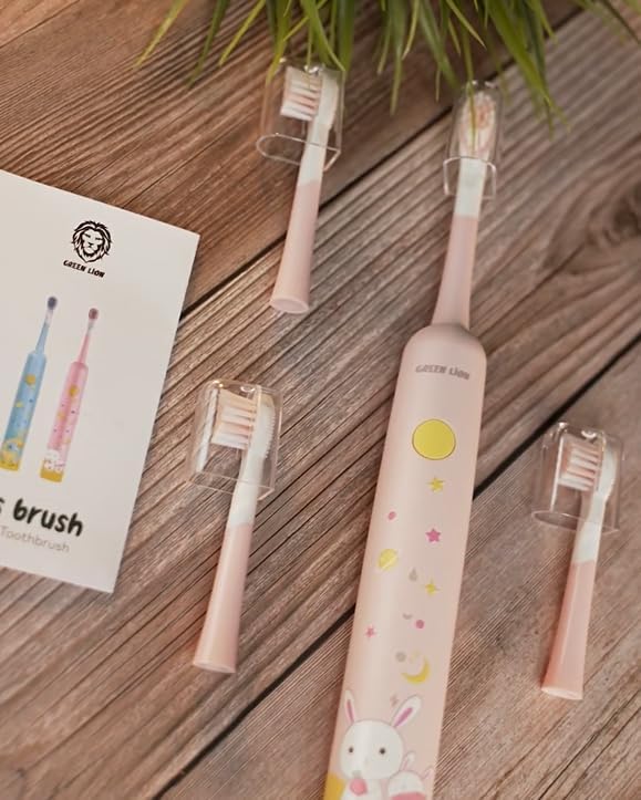 Green Lion Kids Smart Toothbrush | Electric Toothbrush | Tradeo Shopping