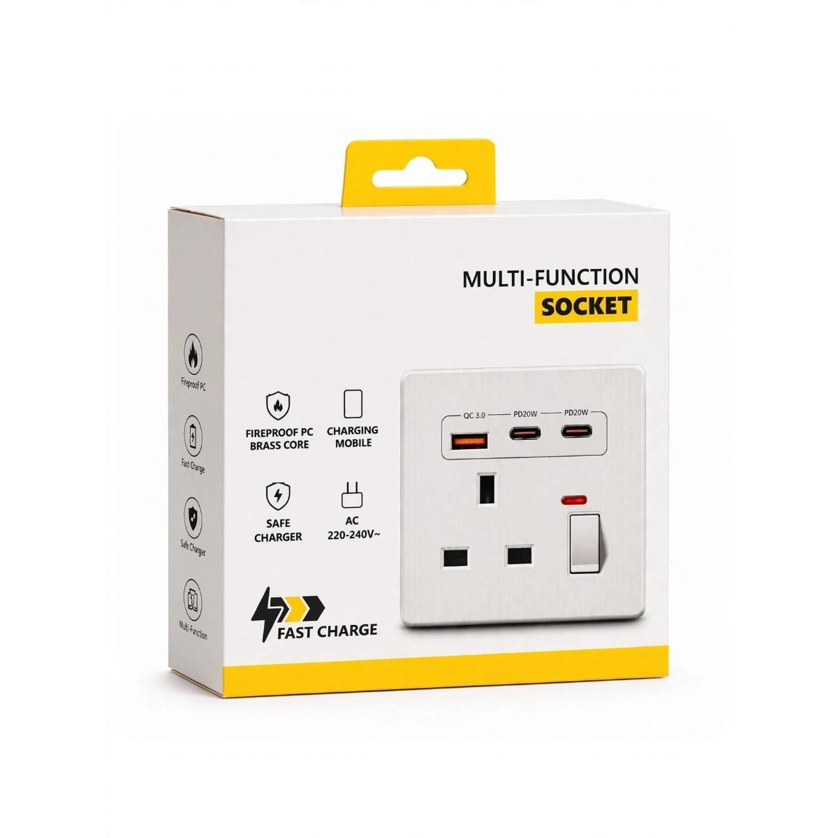 Multi Function Wall Socket
