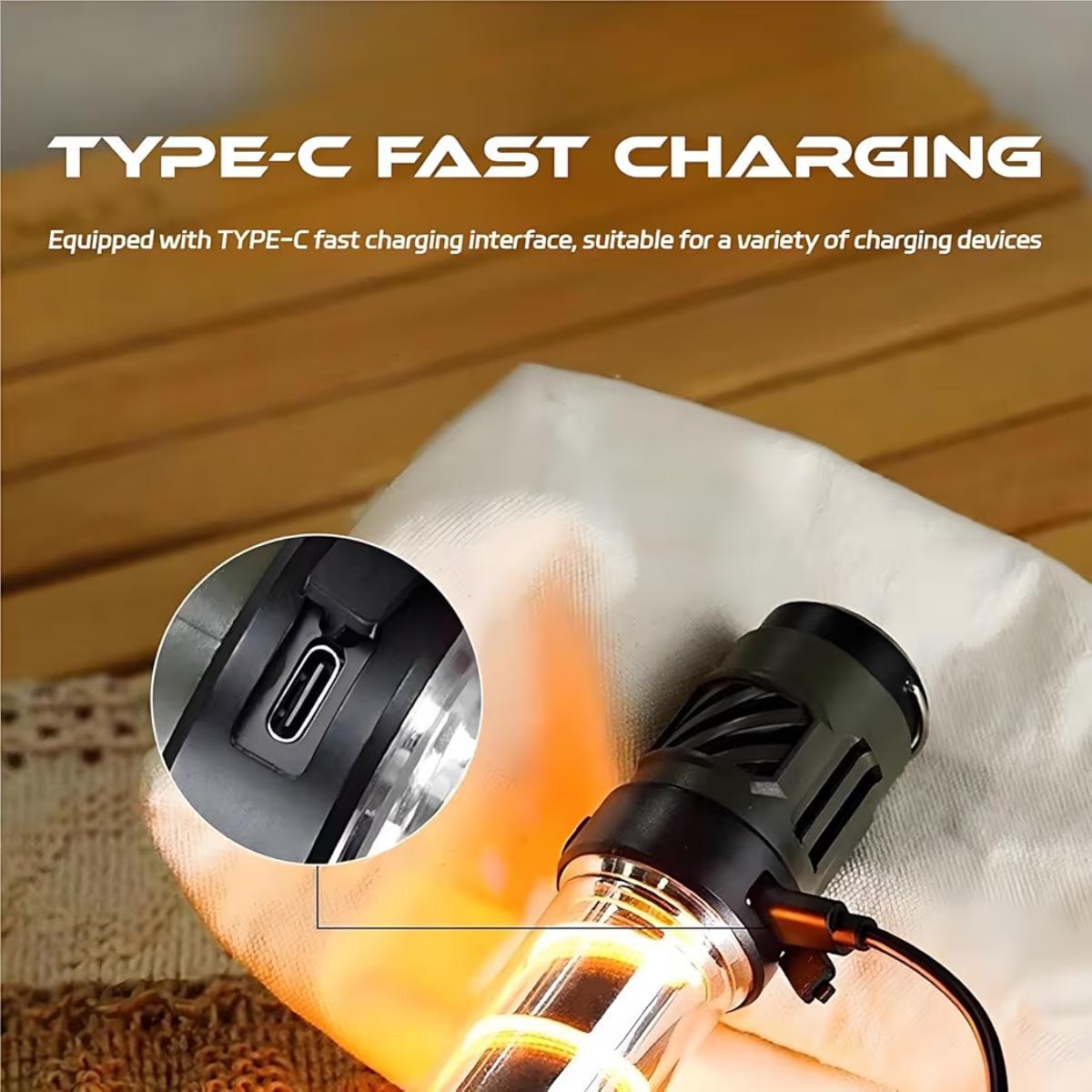 4-in-1 Rechargeable LED Camping Lantern