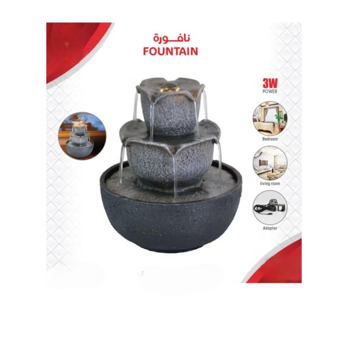 3-Tier Indoor Tabletop Water Fountain