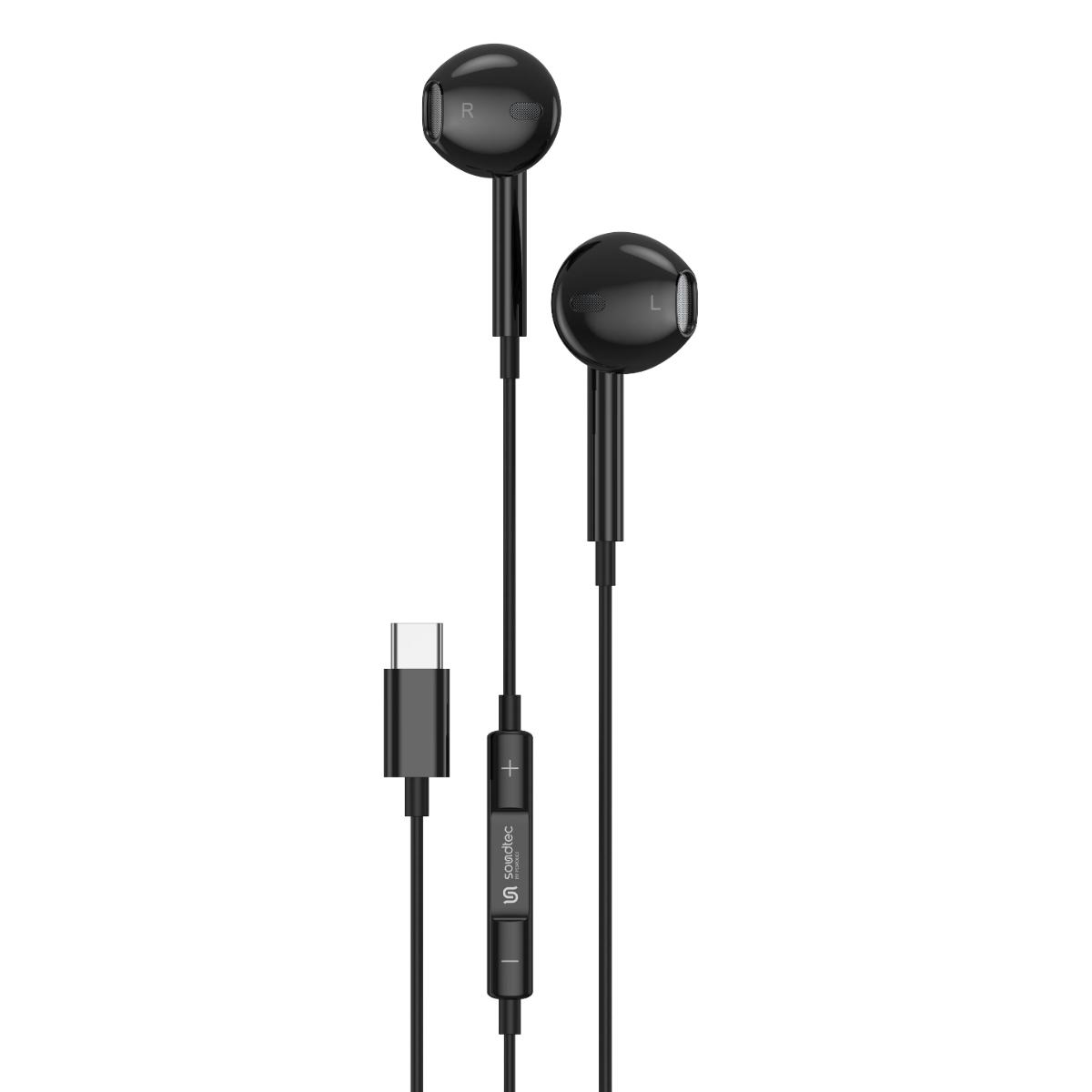 Porodo Soundtec Type-C Stereo Earphone