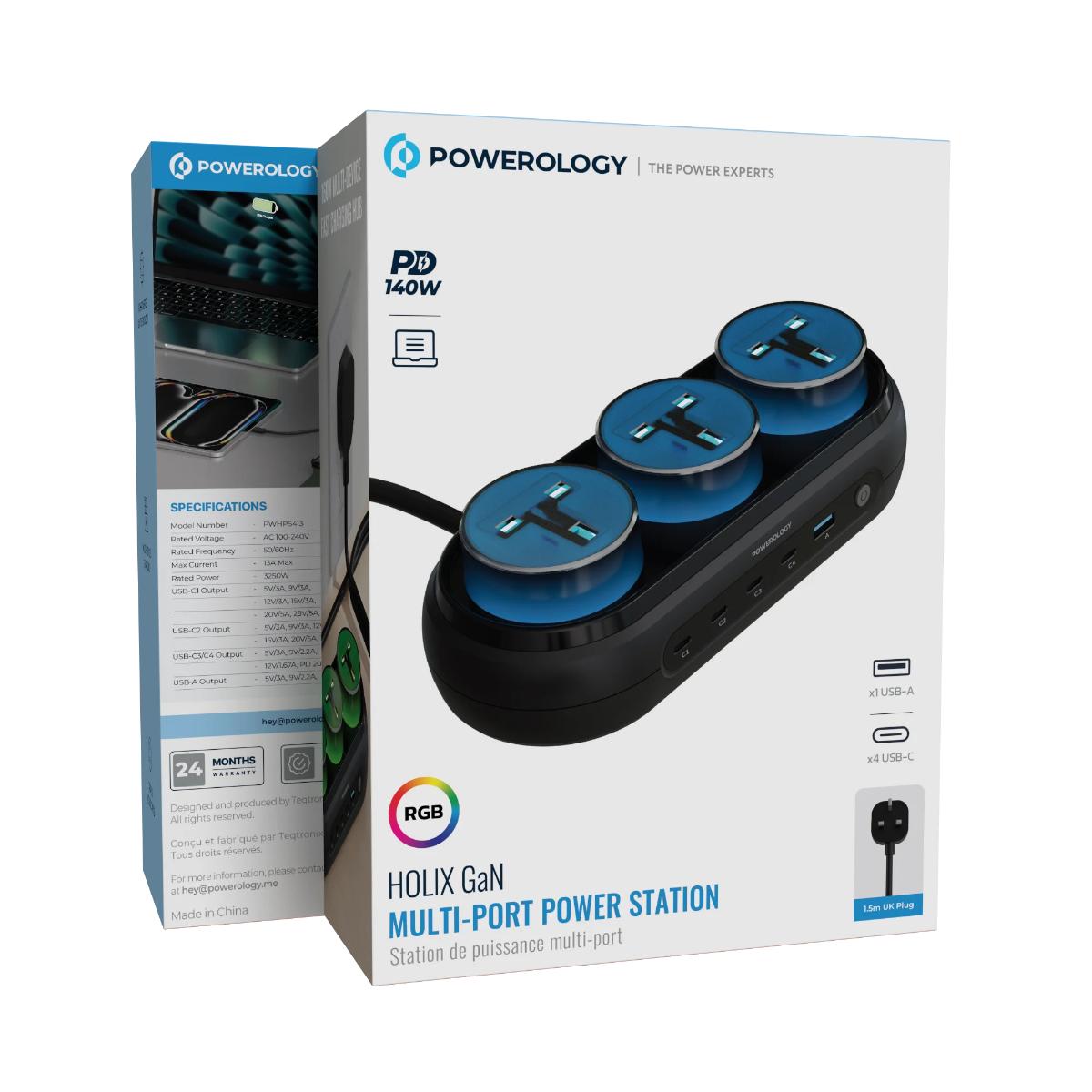 Powerology Holix GaN Multi-Port Power Station