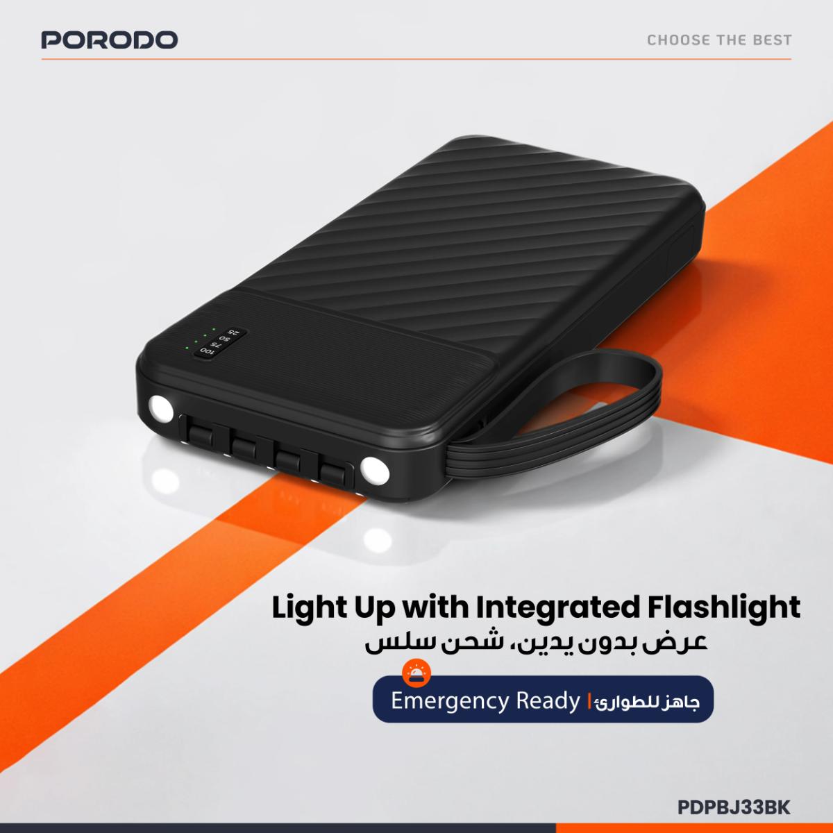 Porodo Piano 10000mAh Power Bank