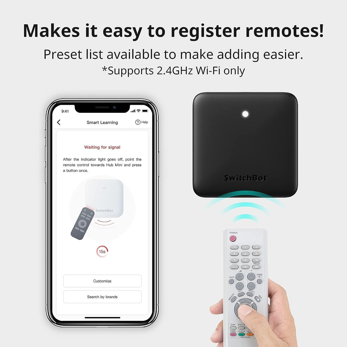 Hub Mini W0202200 by SwitchBot | Universal Remote | Tradeo Shopping