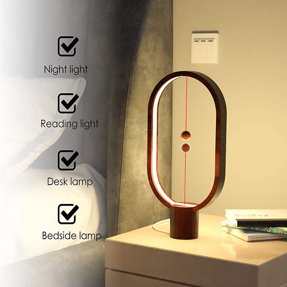 Heng Magnetic Balance Lamp | Bedside Lamp | Tradeo Shopping