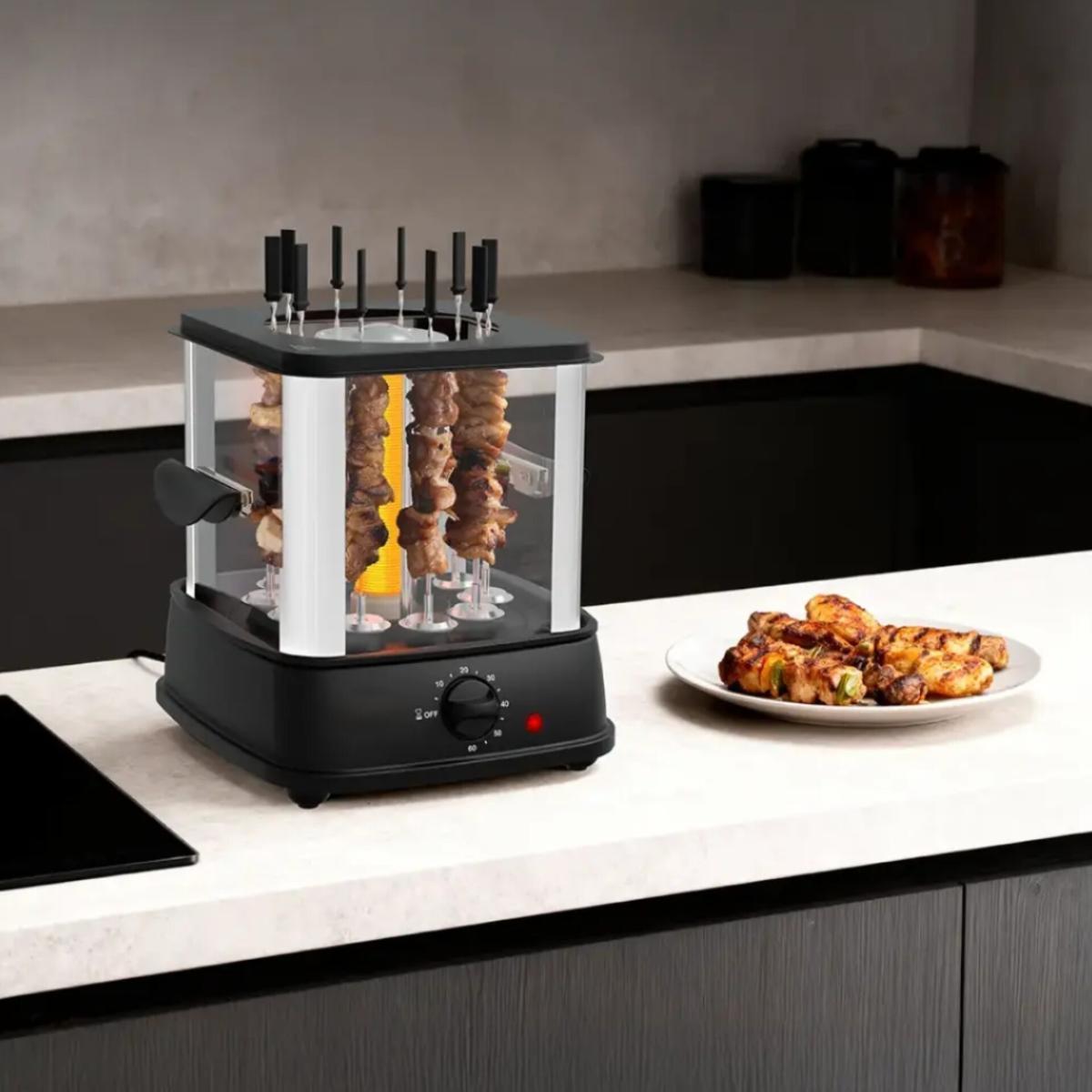 900W Electric Rotisserie Kebab Grill