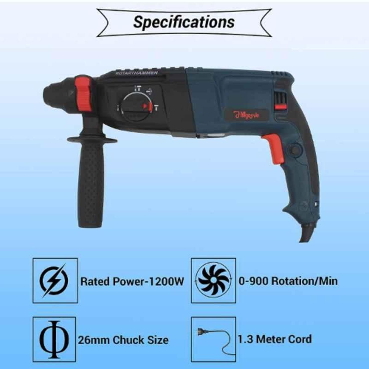 26mm 1200W Hammer Drill