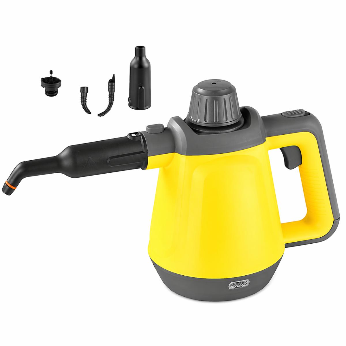 Portable 1200W Steam Cleaner with 8-in-1 Accessories