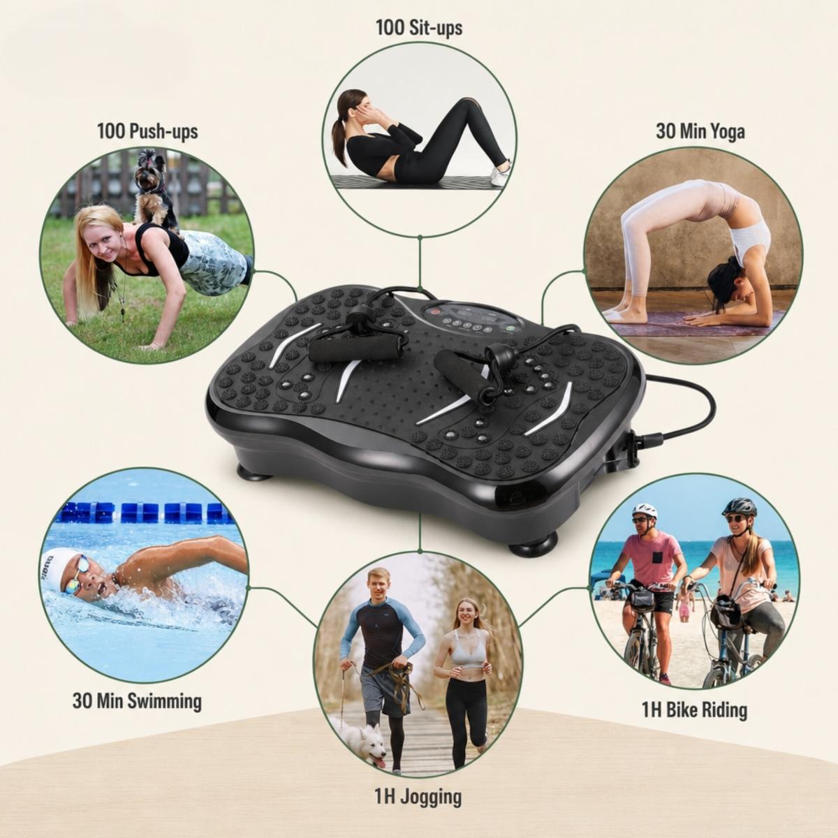 Ultrathin Vibration Exercise Machine