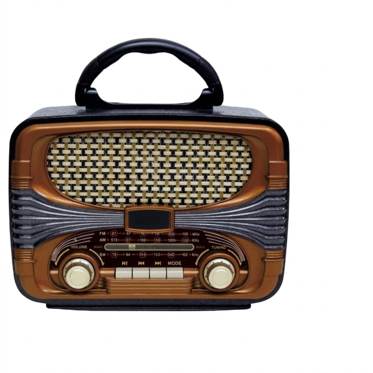Retro Portable All-in-One Wireless Bluetooth