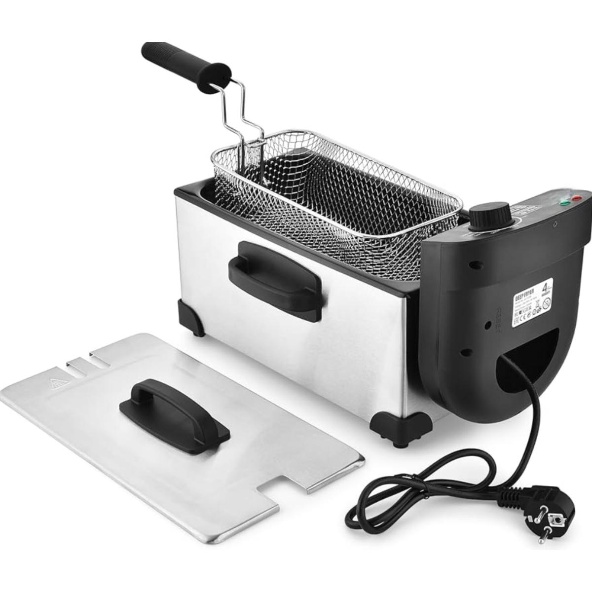 3.0L Deep Fryer with Adjustable Temperature Control