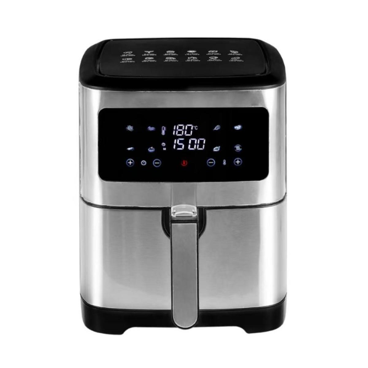 Digital Air Fryer, 10L Stainless Steel