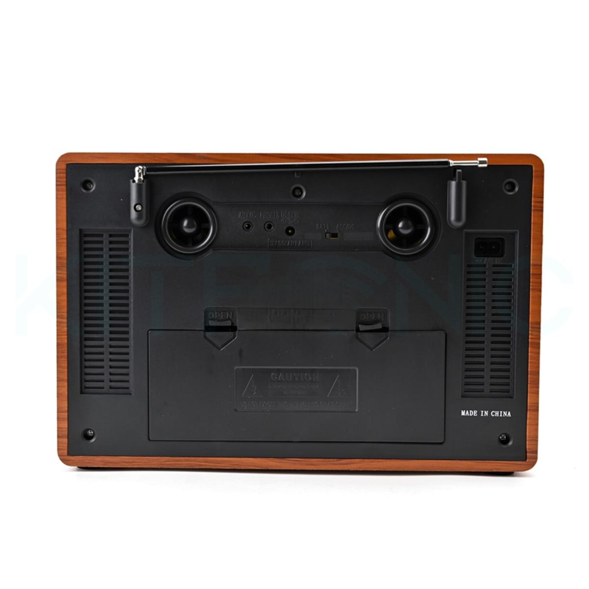 Vintage Bluetooth Radio with FM/AM/SW