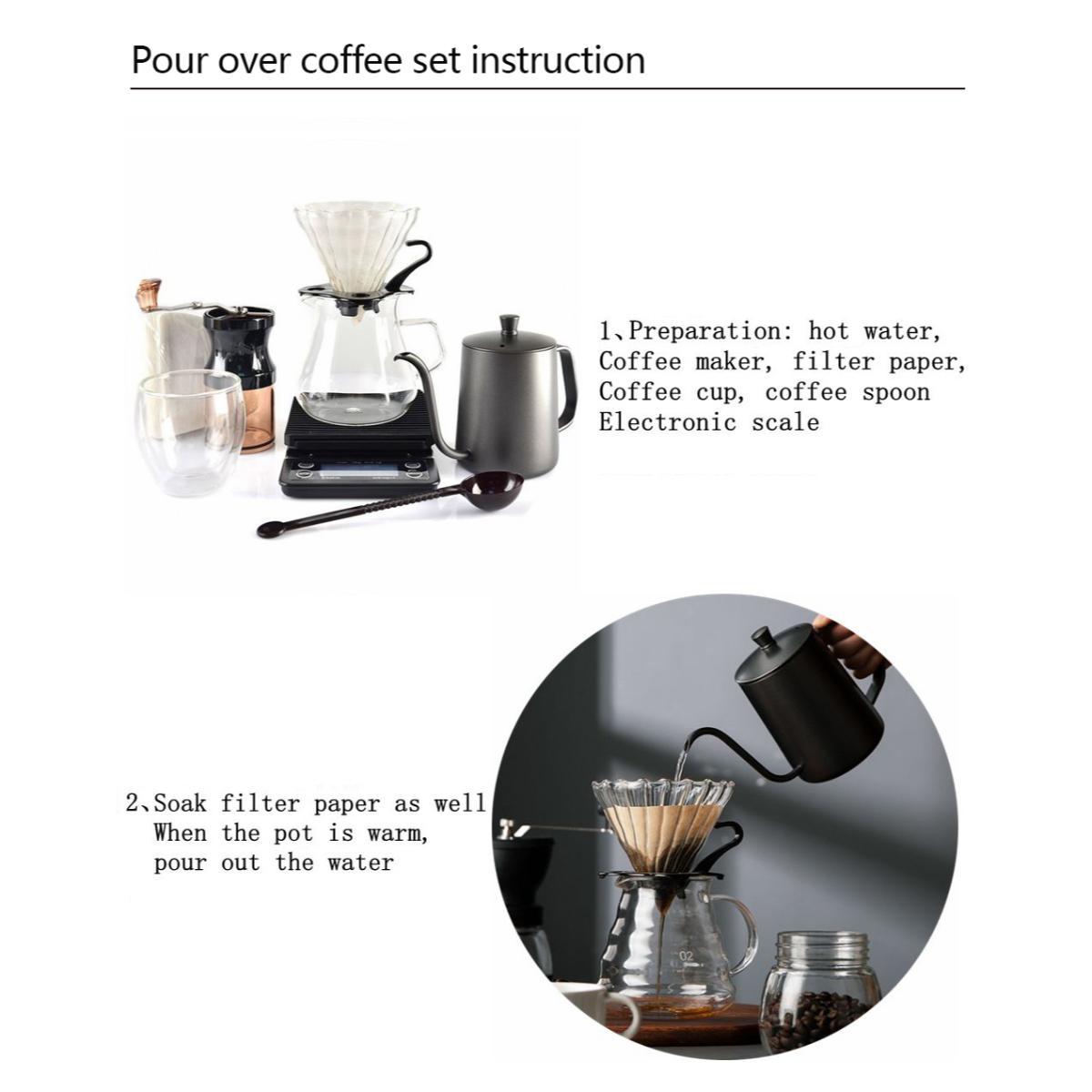 Portable Travel Coffee Brewing Kit