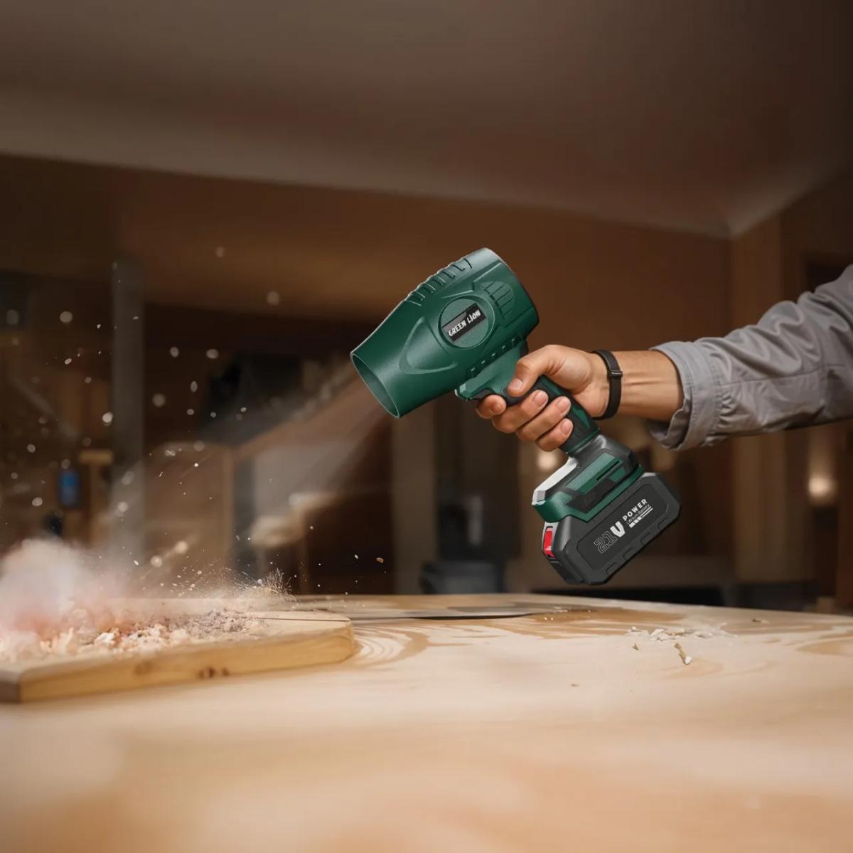 Green Lion Storm Jet Cordless Blower
