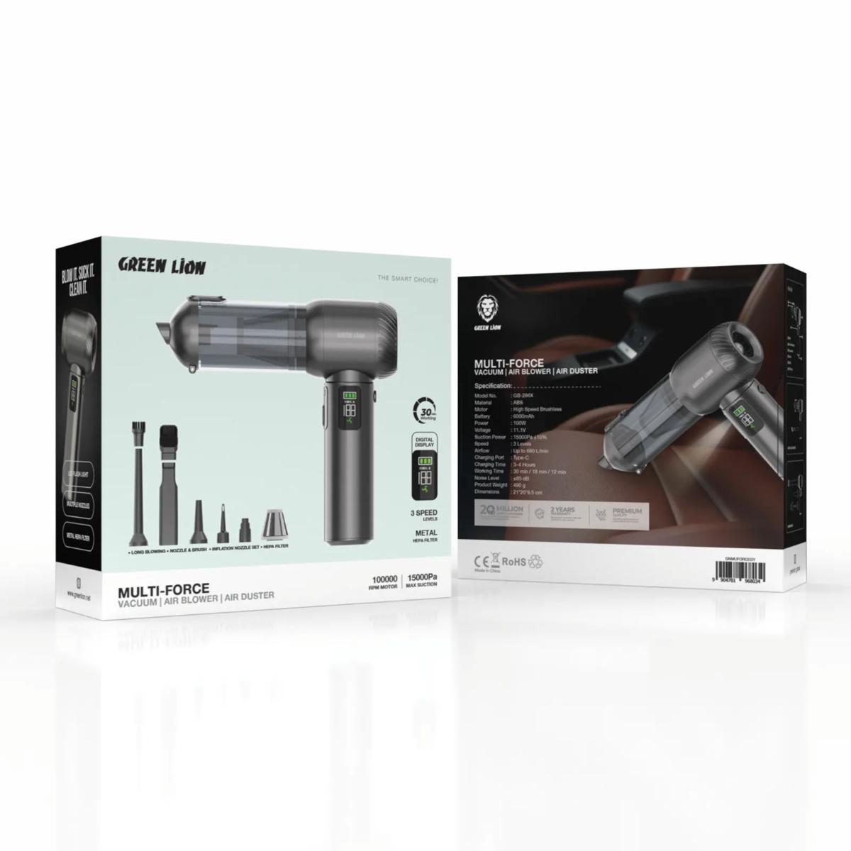 Green Lion Multi-Force Vacuum & Air Blower