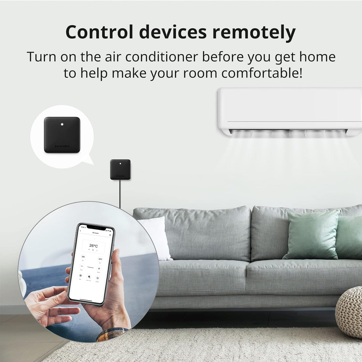 Hub Mini W0202200 by SwitchBot | Universal Remote | Tradeo Shopping