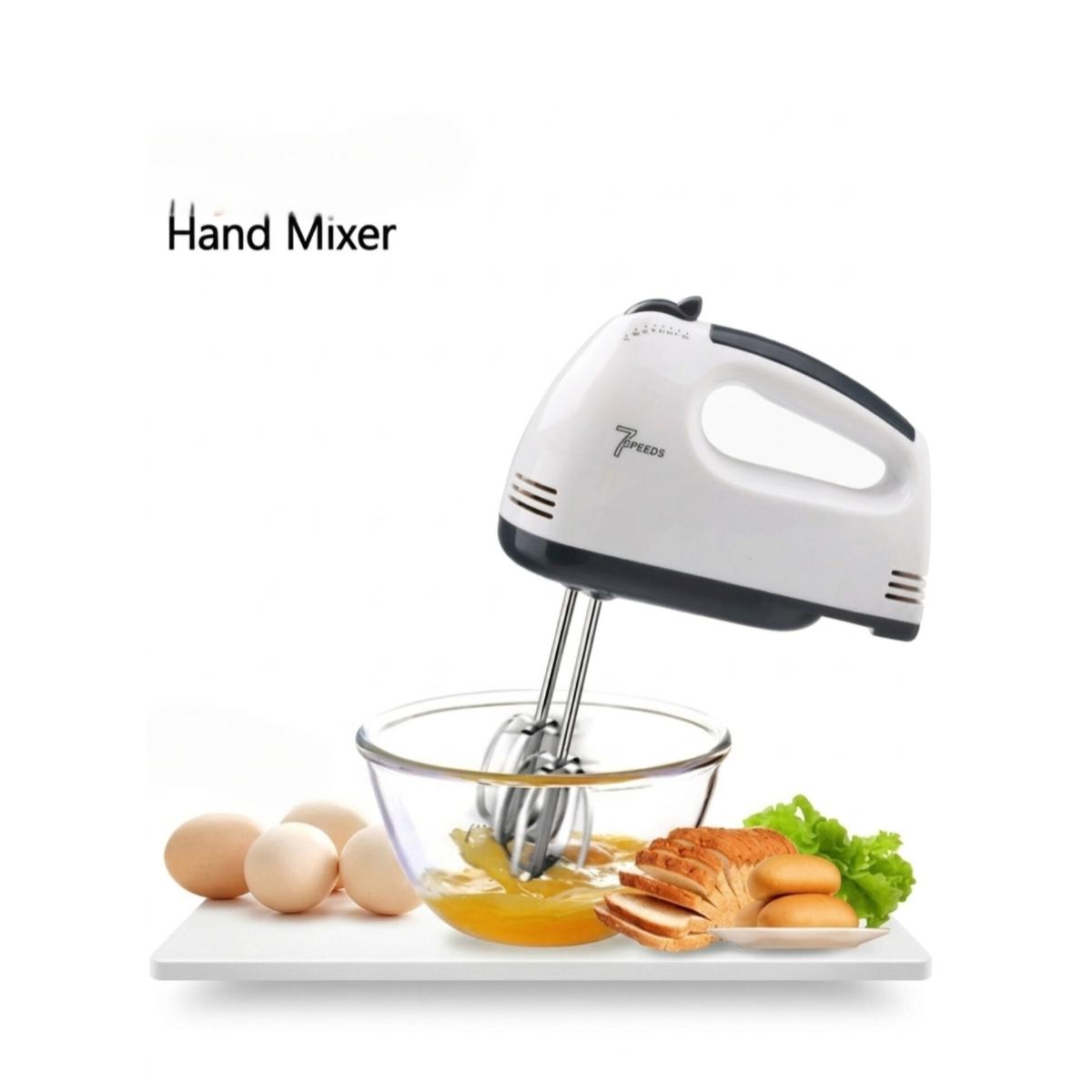 600W 7-Speed Electric Hand Mixer