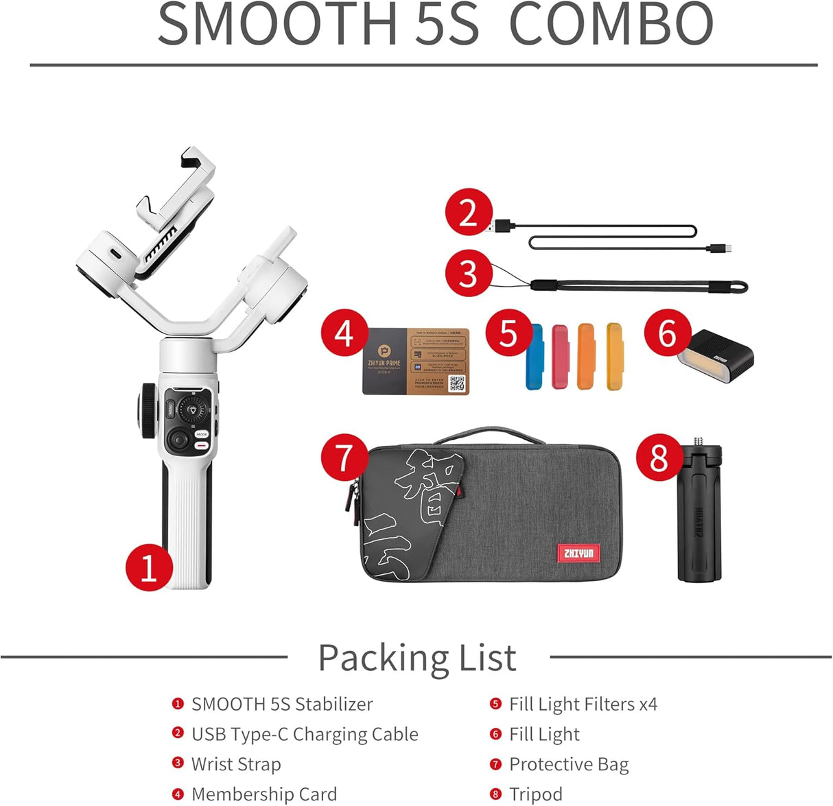 ZHIYUN Smooth 5S COMBO