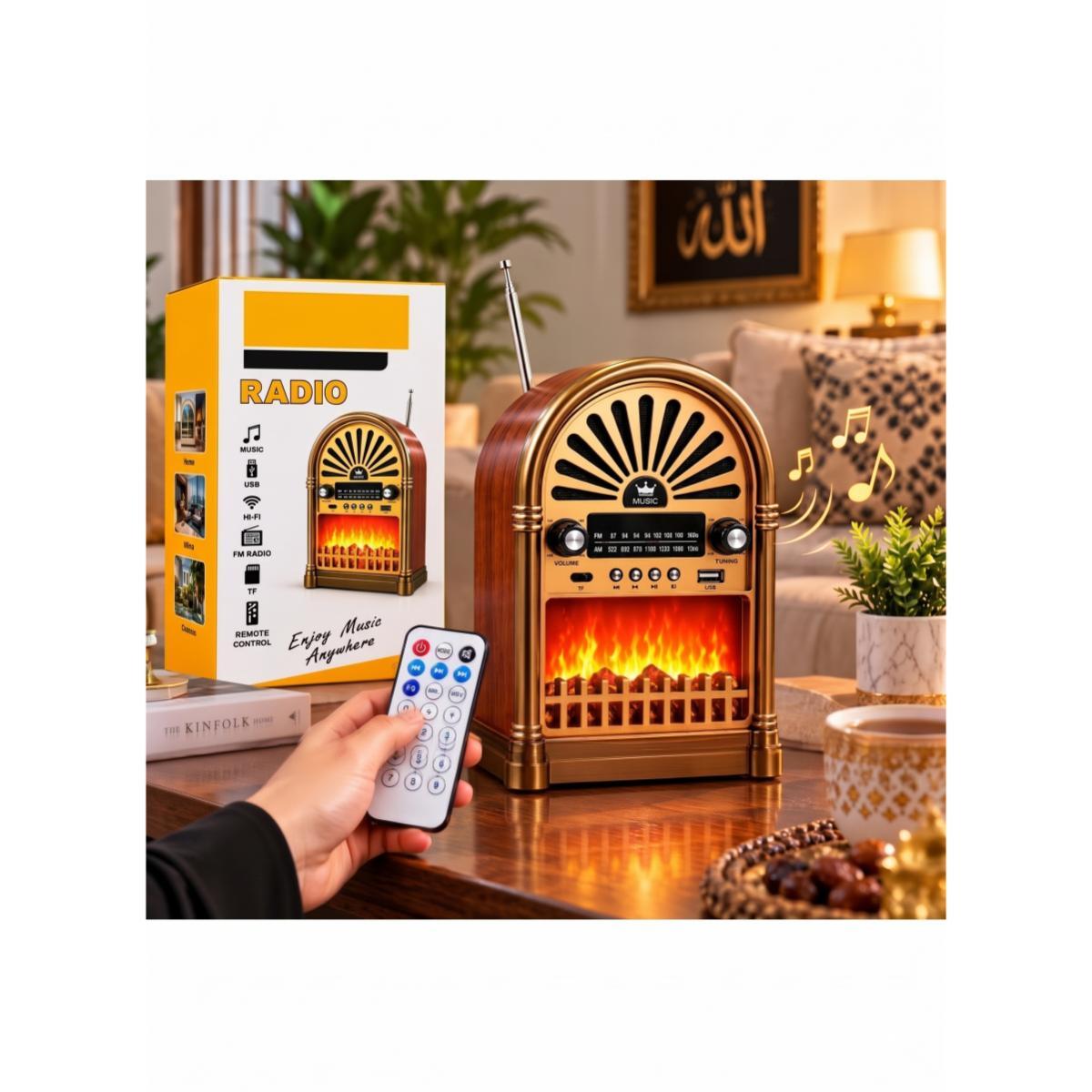 Retro Vintage Style FM Radio
