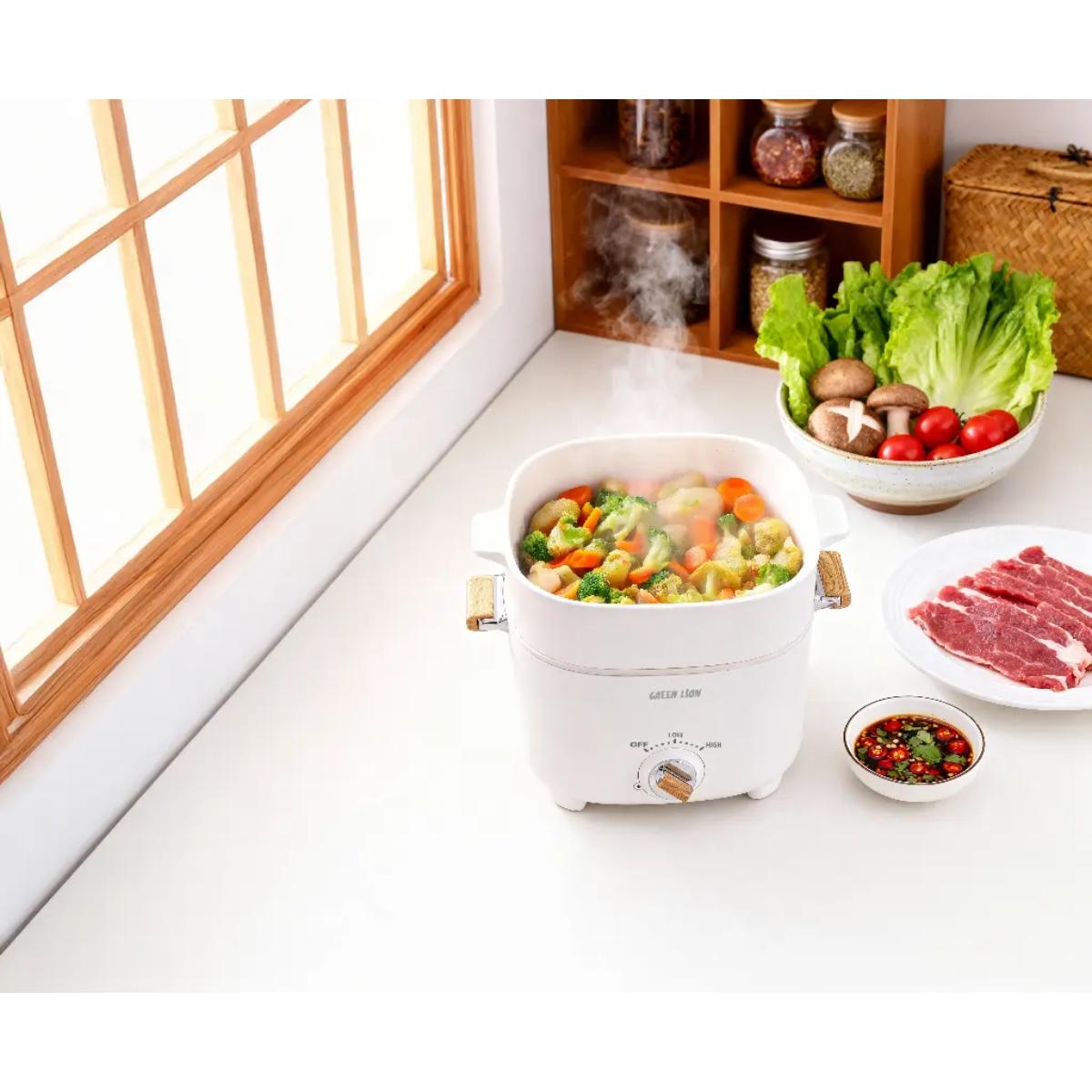 Green Lion 2.5L Multi-Pot Electric Cooker
