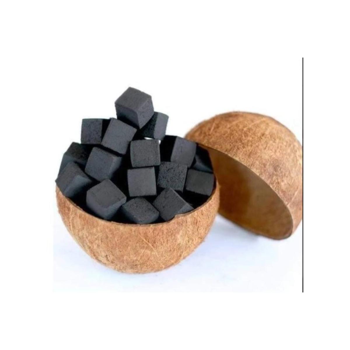 Natural Coconut Shell Charcoal Cubes
